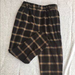 THE CUTEST PLAID PANTS FROM NORDSTROMS BP